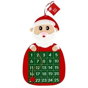 NWT Christmas House Holiday Santa Themed Felt Advent Calendars
